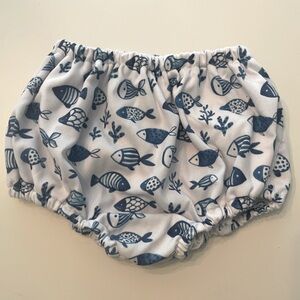 Cecil and Lou Blue Painted Fish Swim Bloomer